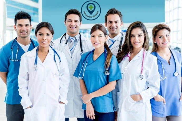 Equipo médico de especialistas en Honduras